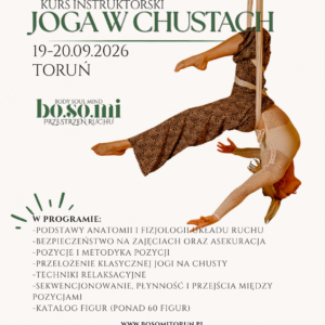(zadatek) KURS INSTRUKTORSKI Joga w chustach 19-20.09.2026 | 1500 zł